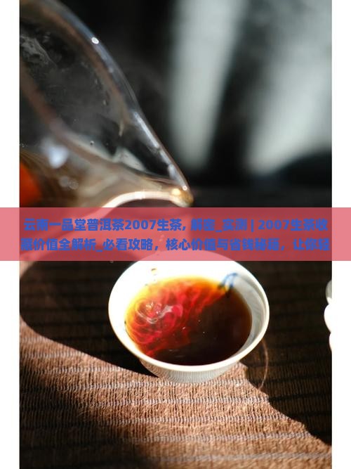 云南一品堂普洱茶2007生茶
