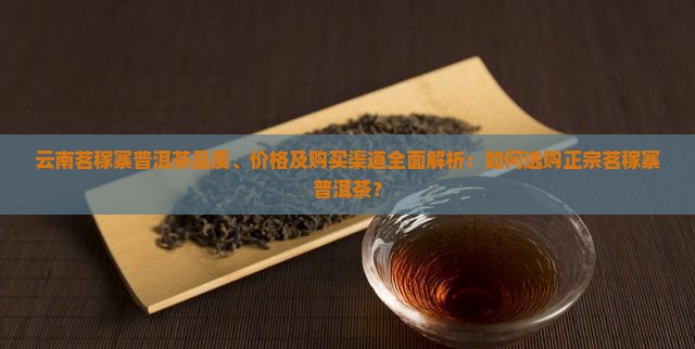 云南茗稼寨普洱茶品质、价格及购买渠道全面解析：如何选购正宗茗稼寨普洱茶？