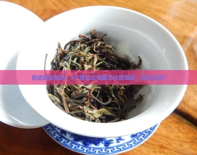 普通茶友亲测：5个理由让我偏马仕普洱茶，你试过吗？