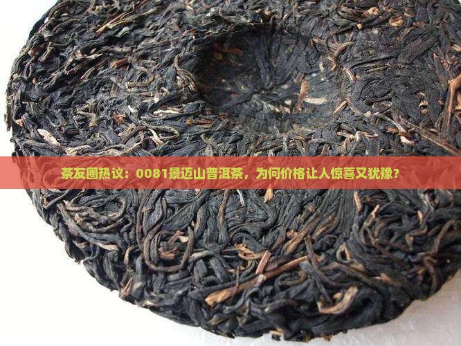 茶友圈热议：0081景迈山普洱茶，为何价格让人惊喜又犹豫？