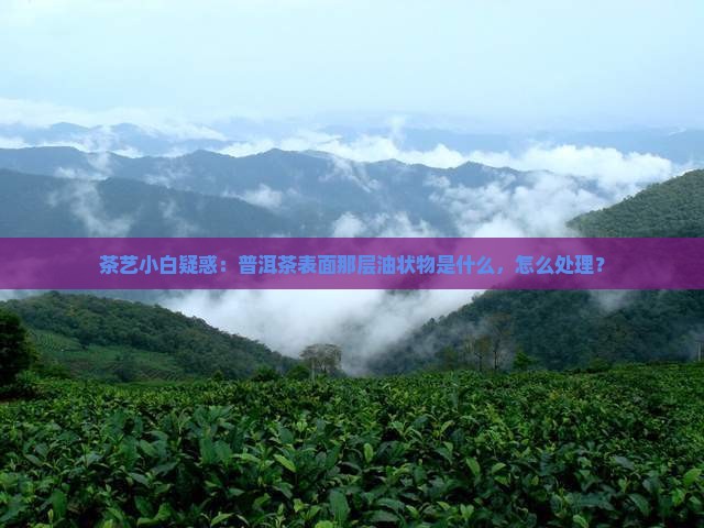 茶艺小白疑惑：普洱茶表面那层油状物是什么，怎么处理？