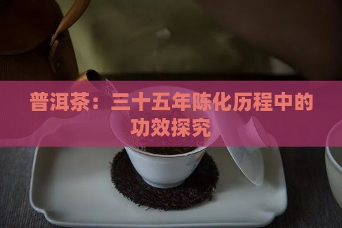 普洱茶：三十五年陈化历程中的功效探究