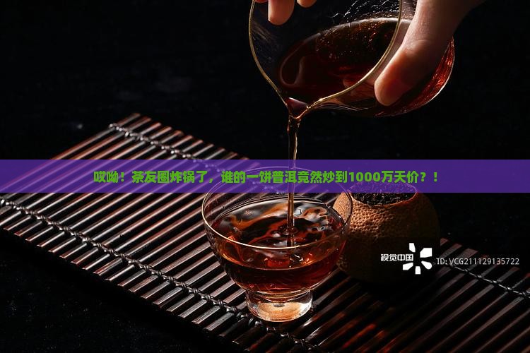 哎呦！茶友圈炸锅了，谁的一饼普洱竟然炒到1000万天价？！