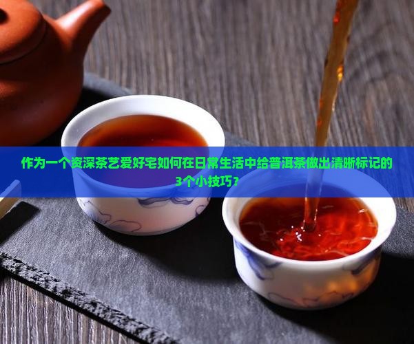 作为一个资深茶艺爱好宅如何在日常生活中给普洱茶做出清晰标记的3个小技巧？