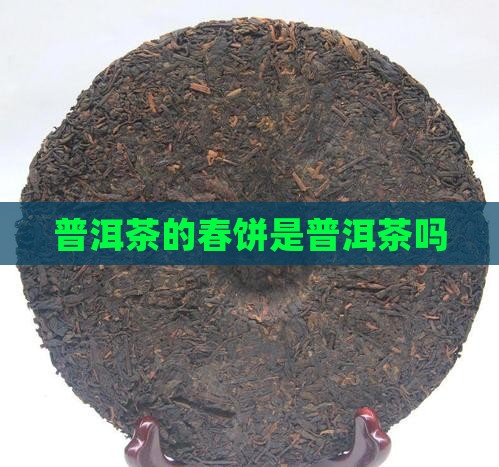 普洱茶的春饼是普洱茶吗