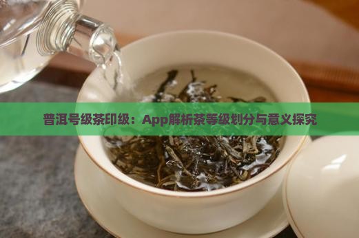 普洱号级茶印级：App解析茶等级划分与意义探究