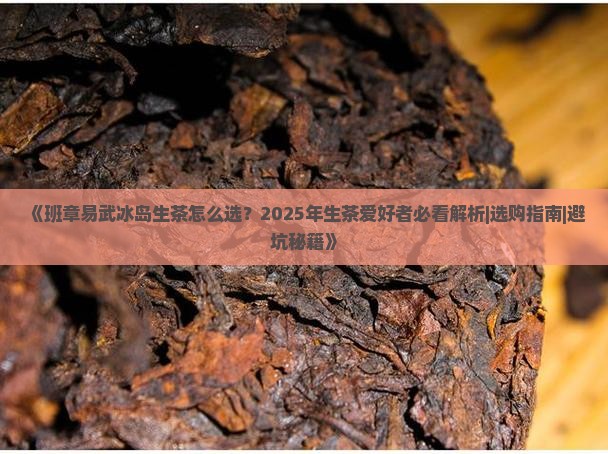 班章易武冰岛生茶