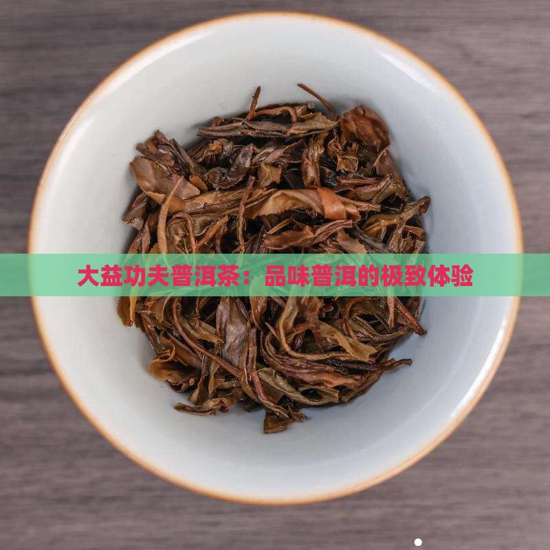 大益普洱茶一品功夫 大益普洱茶一品功夫
