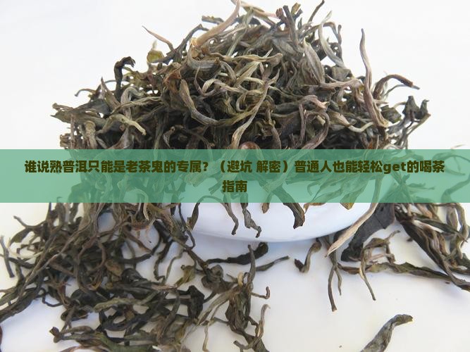 什么人能喝熟普洱茶