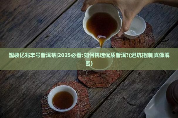 罐装亿兆丰号普洱茶