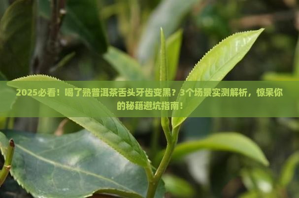 喝了熟普洱茶舌头牙齿变黑