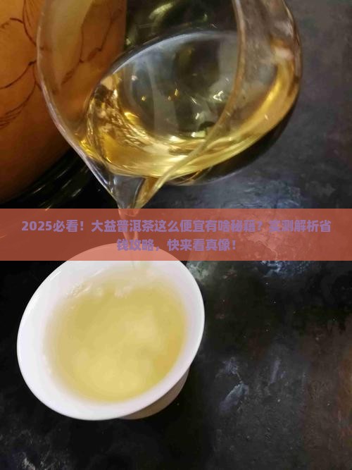为什么大益普洱茶这么便宜