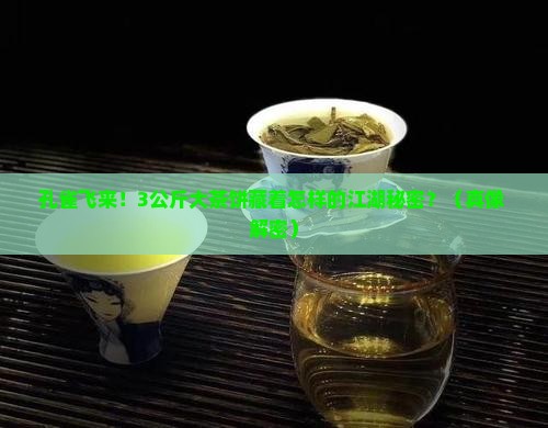 孔雀字样3公斤普洱茶饼