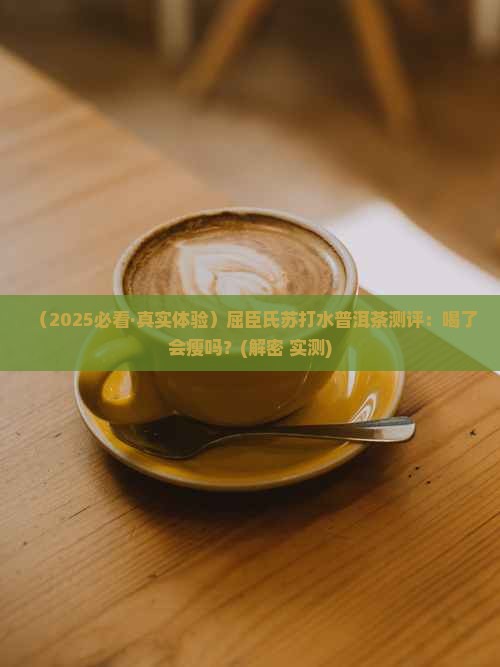 屈臣氏苏打水普洱茶