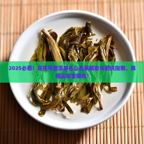 陈苍号普洱茶名山名寨