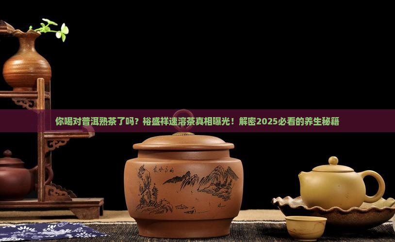裕盛祥速溶普洱茶熟茶