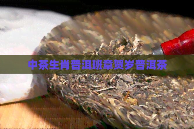 中茶猪年班章贺岁