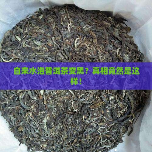 自来水泡普洱茶变黑