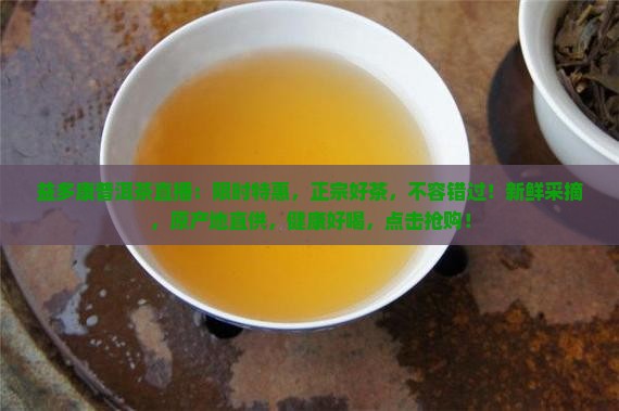 益多康普洱茶直播