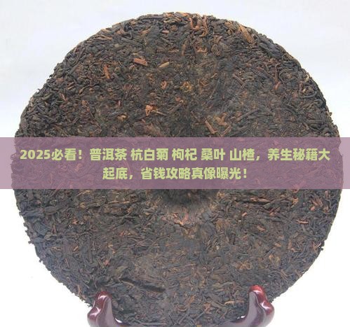 普洱茶杭白菊枸杞桑叶山楂