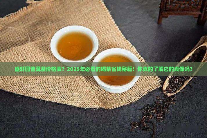 盛轩园普洱茶价格表