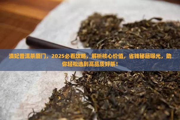 滇妃普洱茶厦门