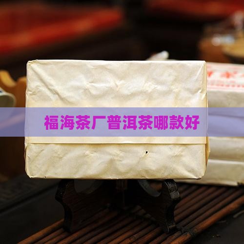 福海普洱茶哪款好