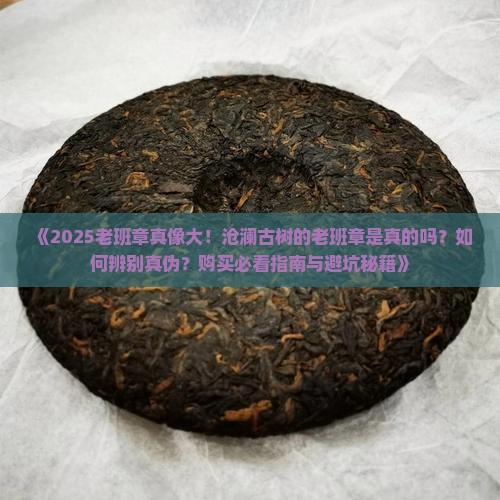 沧澜古树的老班章是真的吗