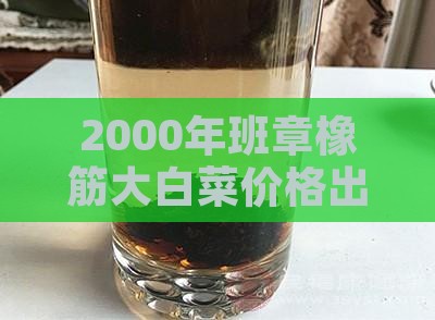 2000年班章橡筋大白菜价格