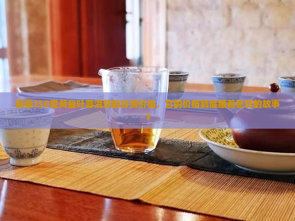 探索250克黄金叶普洱茶的珍贵价值，它的价格到底藏着怎样的故事？