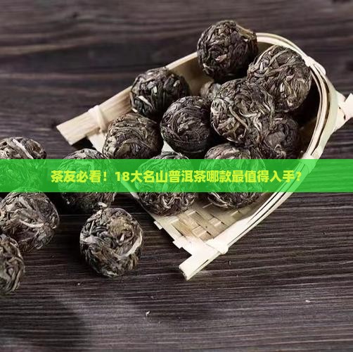 茶友必看！18大名山普洱茶哪款最值得入手？