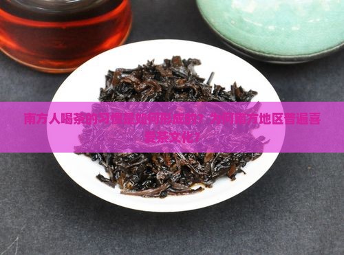 南方人喝茶的习惯是如何形成的？为何南方地区普遍喜爱茶文化？