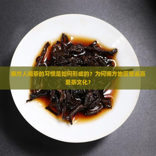 南方人喝茶的习惯是如何形成的？为何南方地区普遍喜爱茶文化？