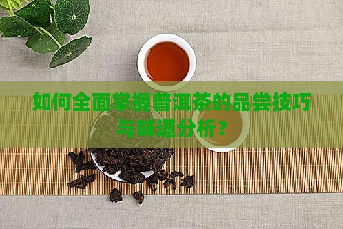 如何全面掌握普洱茶的品尝技巧与味道分析？