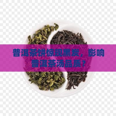 普洱茶饼惊现黑炭，影响普洱茶汤品质？