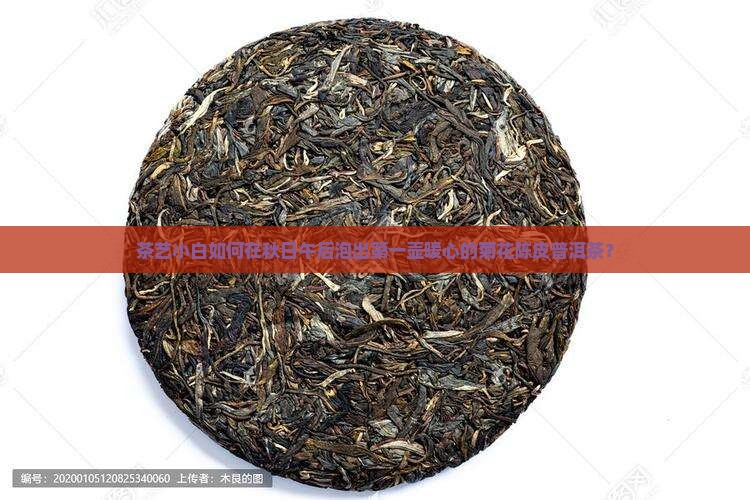 茶艺小白如何在秋日午后泡出第一壶暖心的菊花陈皮普洱茶？