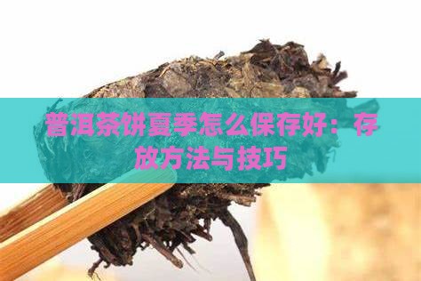 普洱茶饼夏季怎么保存好：存放方法与技巧