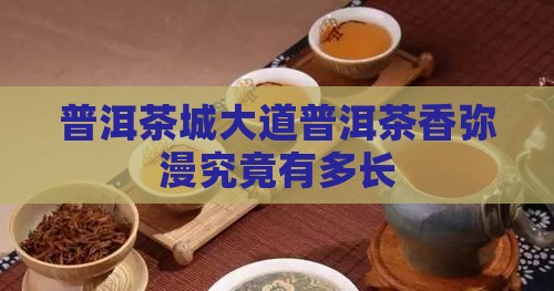 普洱茶城大道普洱茶香弥漫究竟有多长
