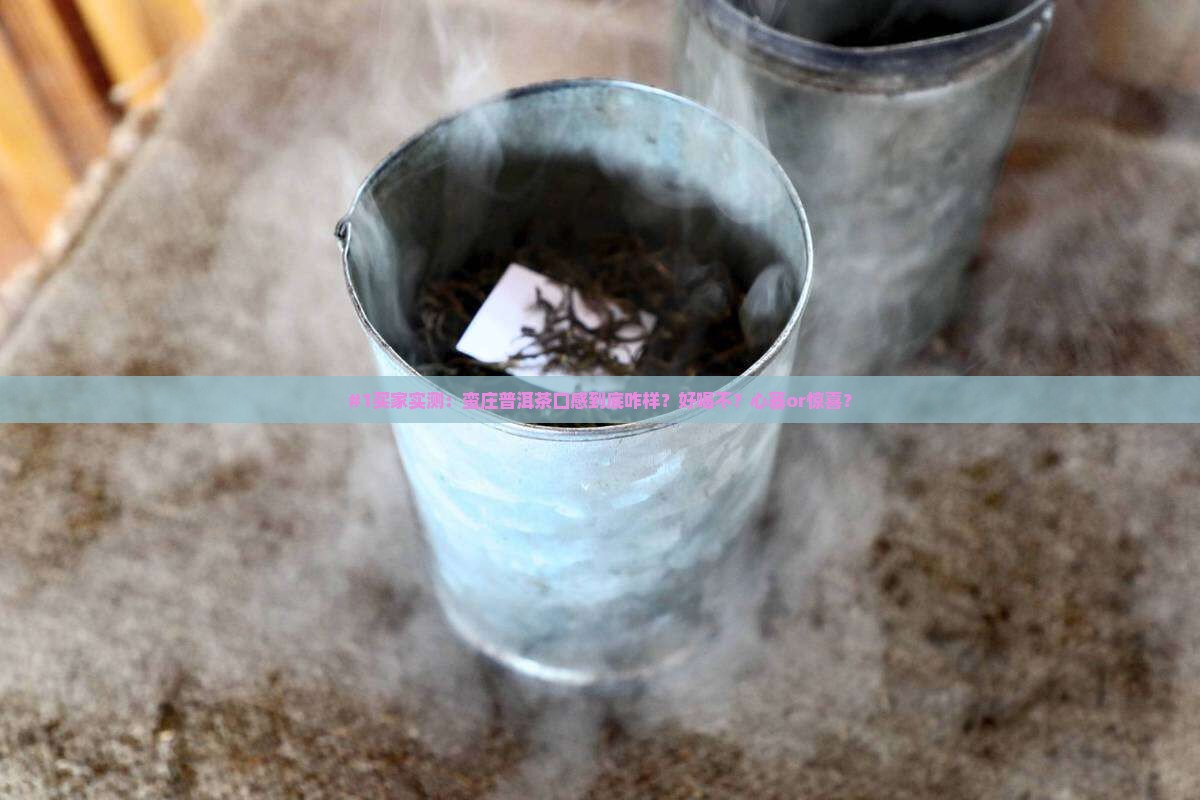 #1买家实测：蛮庄普洱茶口感到底咋样？好喝不？心塞or惊喜？