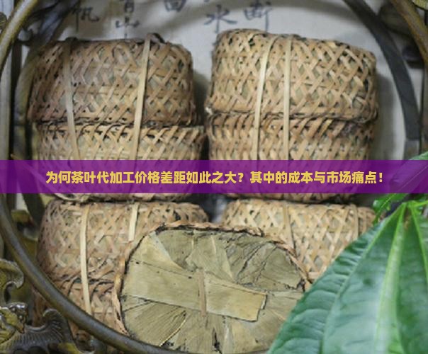 为何茶叶代加工价格差距如此之大？其中的成本与市场痛点！
