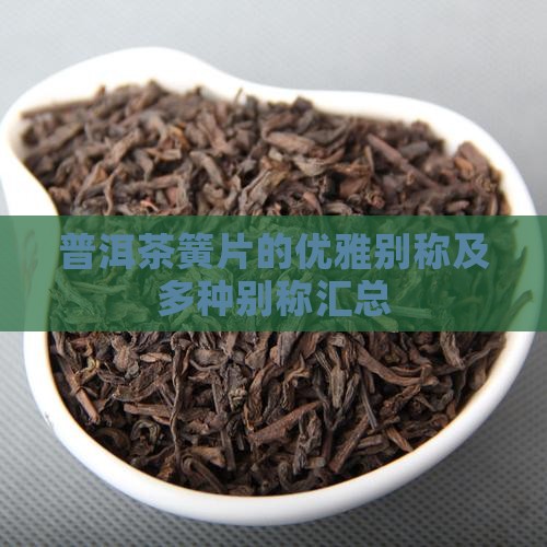 普洱茶簧片的优雅别称及多种别称汇总