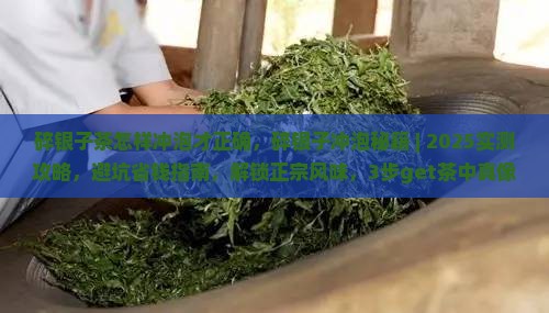 碎银子茶怎样冲泡才正确