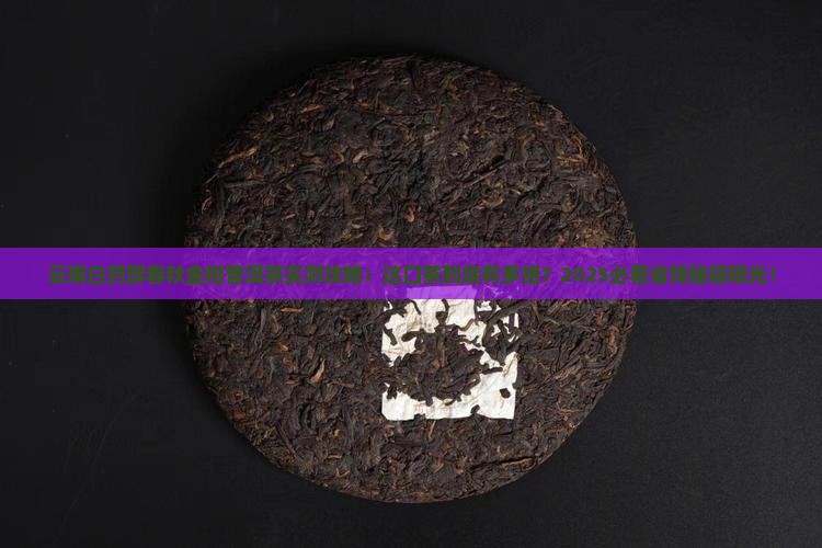 云南白药醉春秋金柑普洱茶