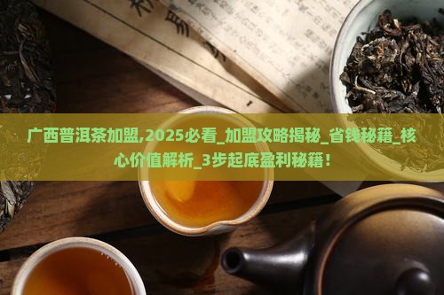 广西普洱茶加盟