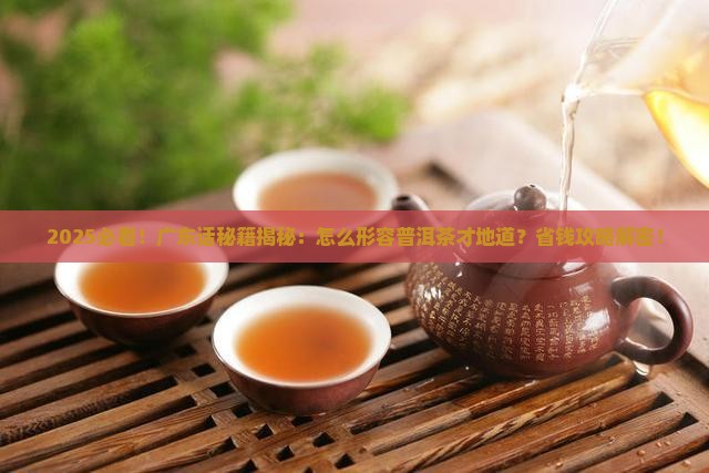 广东话怎么形容普洱茶