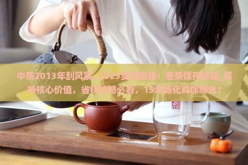 中茶2013年刮风寨
