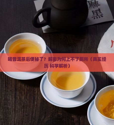 喝普洱茶上不了厕所怎么办
