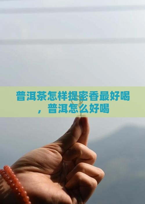 普洱茶怎样提密香最好喝