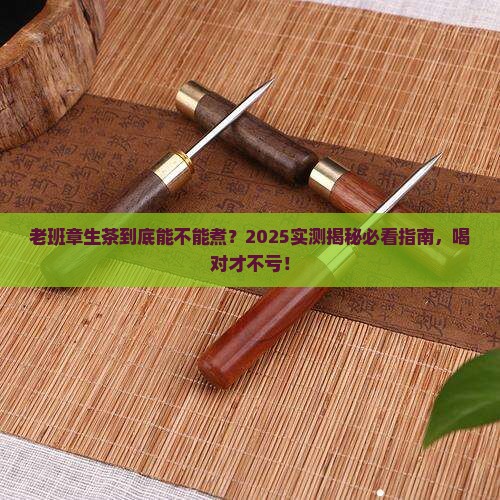 老班章生茶可以煮吗