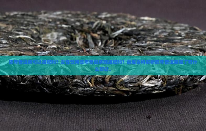 陈年普洱茶可以减肥吗